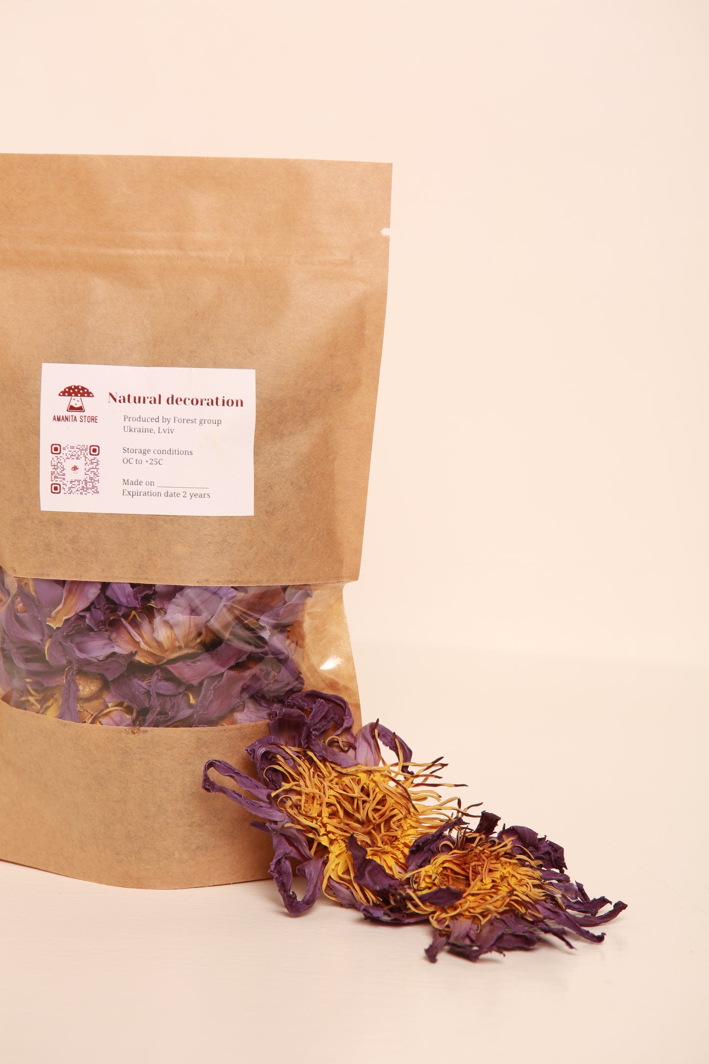Blue Lotus (Nymphaea caerulea) — Premium Dried