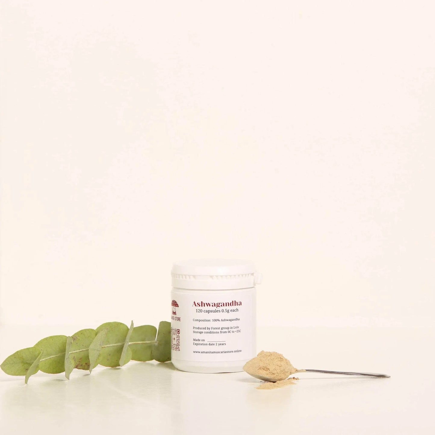 Extrato da raiz de Ashwagandha.