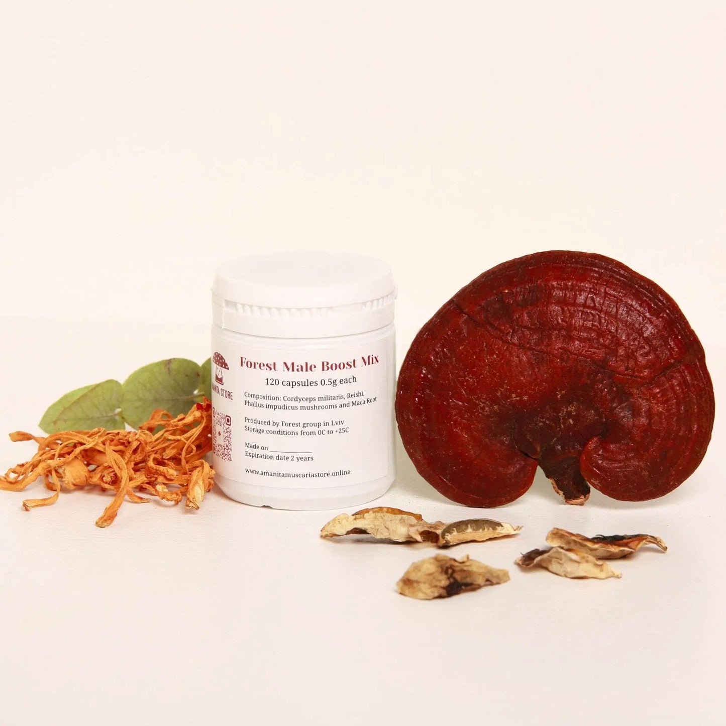 Mistura para aumentar a resistência masculina da floresta.