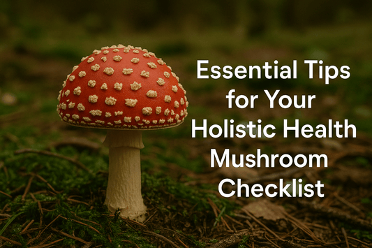 7 Essential Tips for Your Holistic Health Mushroom Checklist