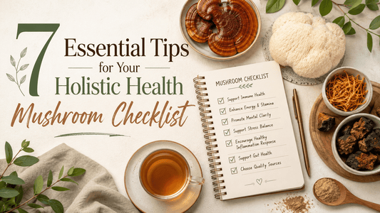7 wichtige Tipps für Ihre ganzheitliche Gesundheits-Pilz-Checkliste – Amanita Store