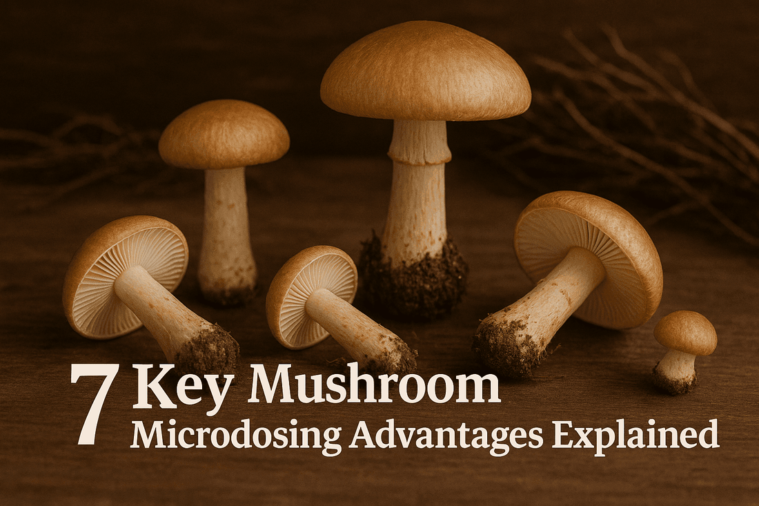 7 viktiga fördelar med mikrodosering av svamp förklarade - Amanita Store