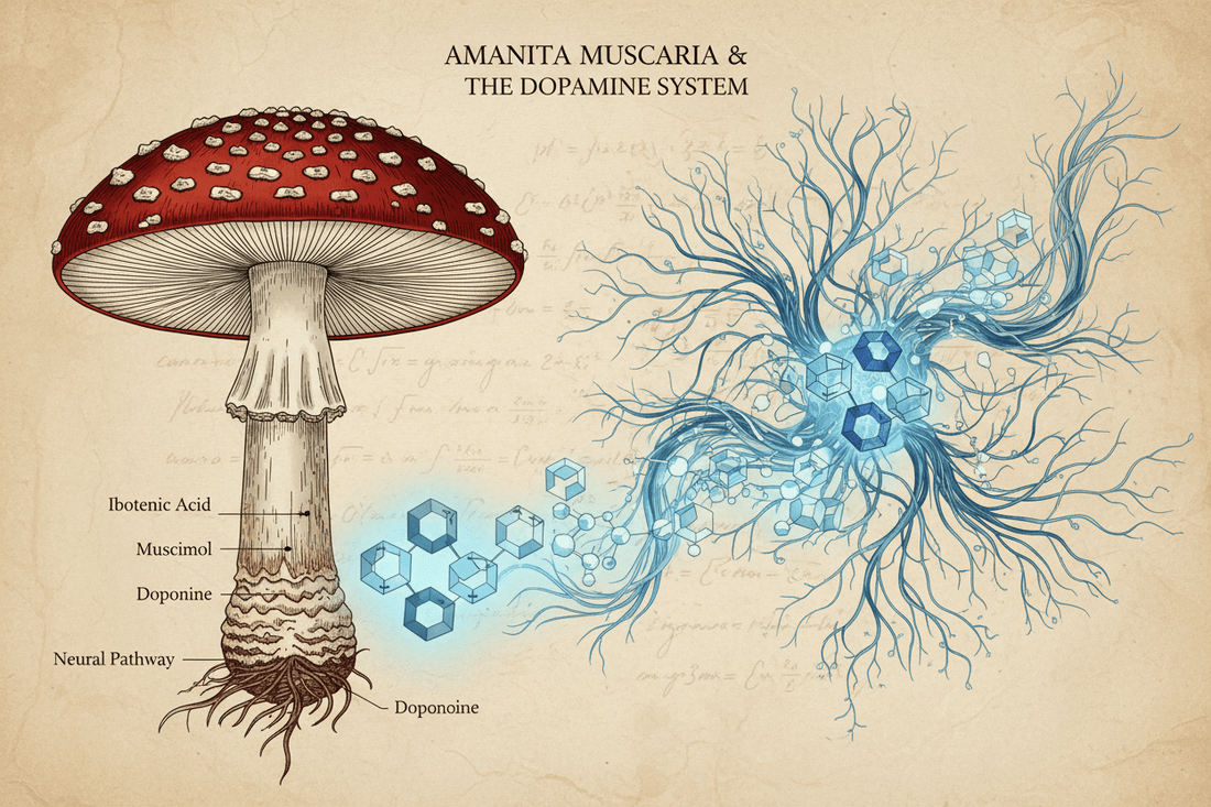 Fliegenpilz: Ein tieferer Einblick in Dopamin, neurologische Effekte und ausgewogene Kognition – Amanita Store