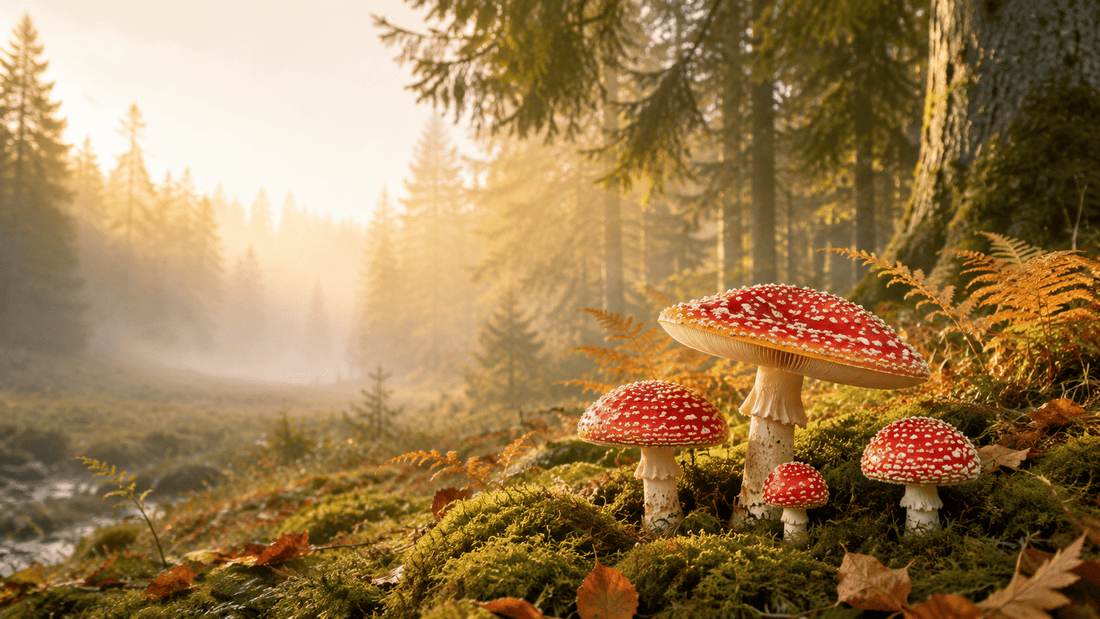 Fliegenpilz: Eine visuelle Reise in natürliche Gelassenheit und Entspannung – Amanita Store