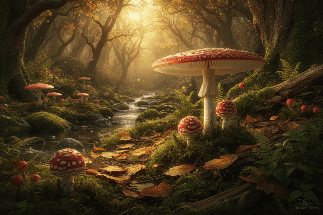 Amanita Muscaria: A Visual Journey into Nature's Calming Icon - Amanita Store