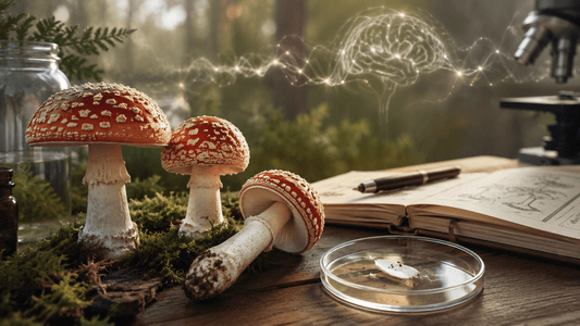Fliegenpilz: Fokus und Ruhe für verbesserte kognitive Leistungsfähigkeit in Balance bringen – Amanita Store
