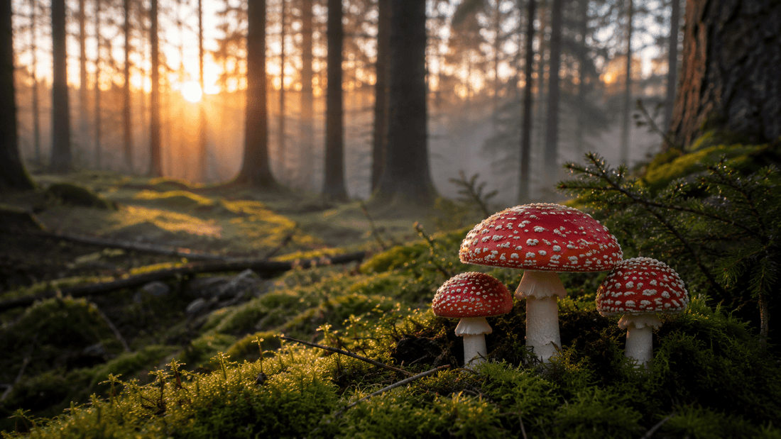 Fliegenpilz: Entspannung steigern durch visuelle Reinheit und natürliche Gelassenheit – Amanita Store