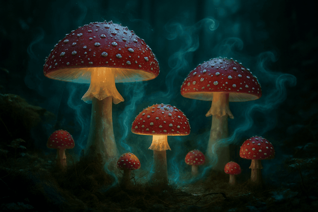 Amanita Muscaria: Utforskar de subtila nyanserna av styrka och erfarenhet - Amanita Store