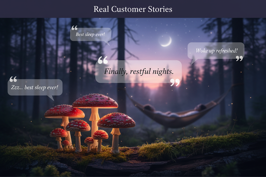 Amanita Muscaria Insomnia Reviews: Real Customer Stories of Natural Sleep Success with Amanita Store's Grade A Caps