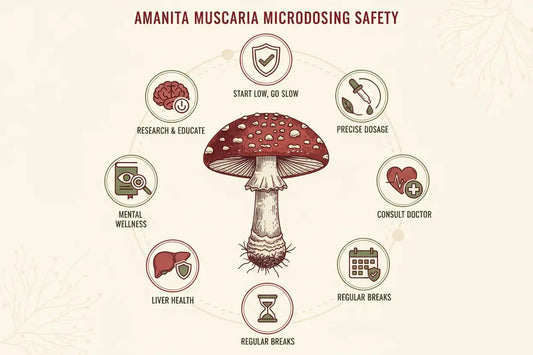 Amanita muscaria microdosing: 7 Essential Safety Guidelines to Follow - Amanita Store