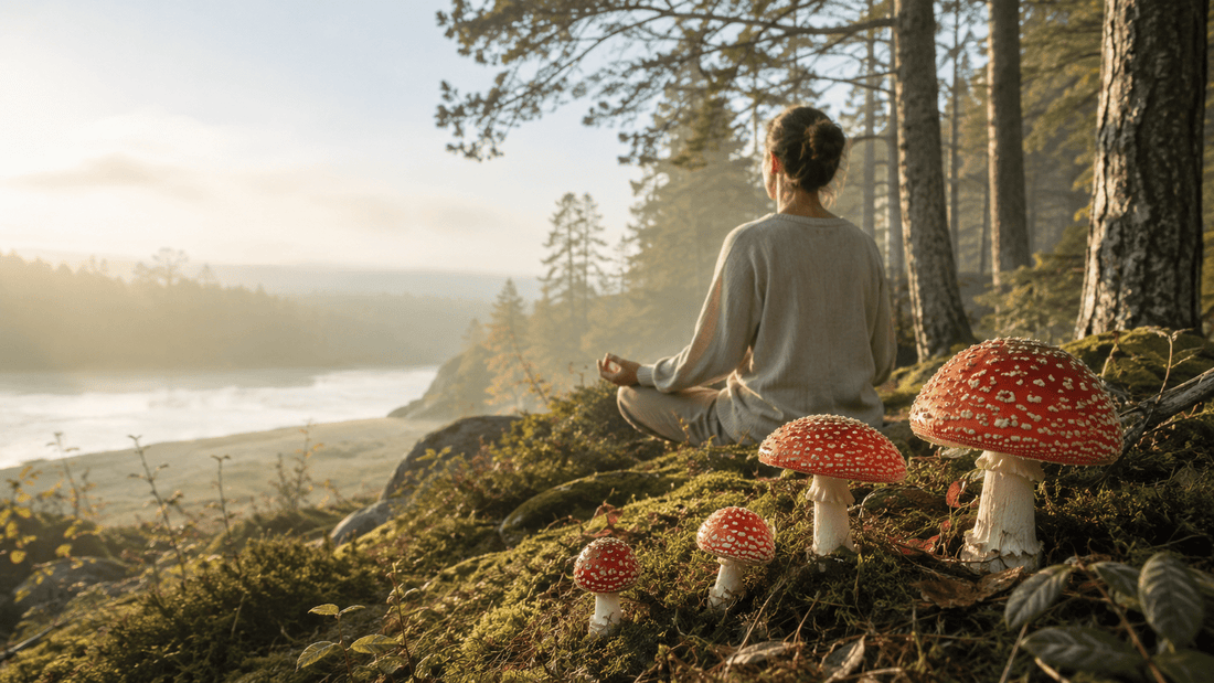 Fliegenpilz zur Angstreduktion: Evidenzbasierte Tipps für Ruhe – Amanita Store