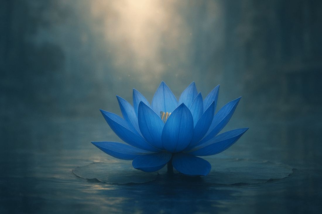 Antikes Elixier, moderne Gelassenheit: Die stimmungsaufhellende Magie des Blauen Lotus enthüllen – Amanita Store