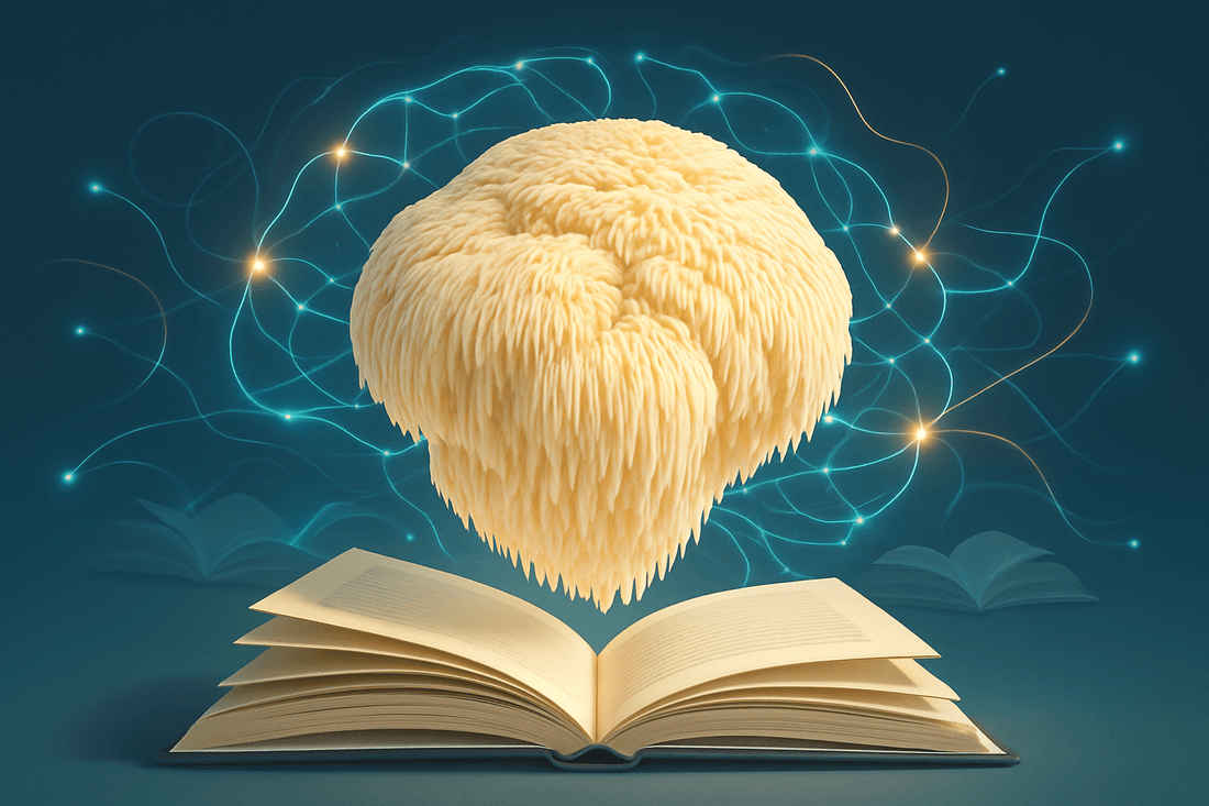 Jenseits der Bücher: Igelstachelbart für überlegenes Lernen & Neuroplastizität – Amanita Store
