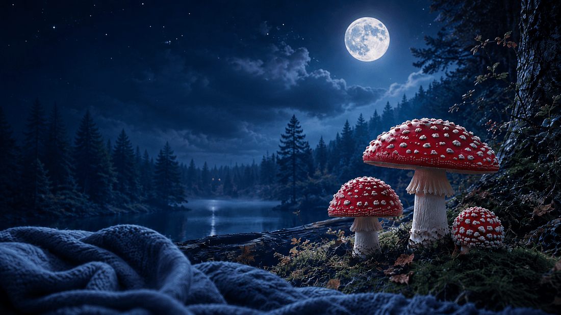 Über den Trubel hinaus: Fliegenpilz für eine ruhige Nachtruhe erkunden – Amanita Store