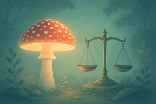 Além do burburinho: explorando a Amanita Muscaria para foco tranquilo e equilíbrio cognitivo - Amanita Store