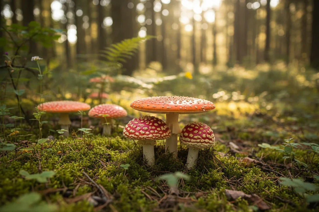 Hinter dem Summen: Die Wirkung des Fliegenpilzes (Amanita muscaria) für ruhige Konzentration und kognitive Ausgeglichenheit – Amanita Store