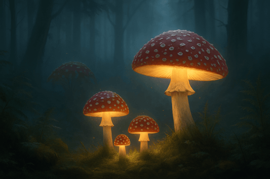 Além do burburinho: Repensando o foco com Amanita muscaria para harmonia cognitiva - Loja Amanita