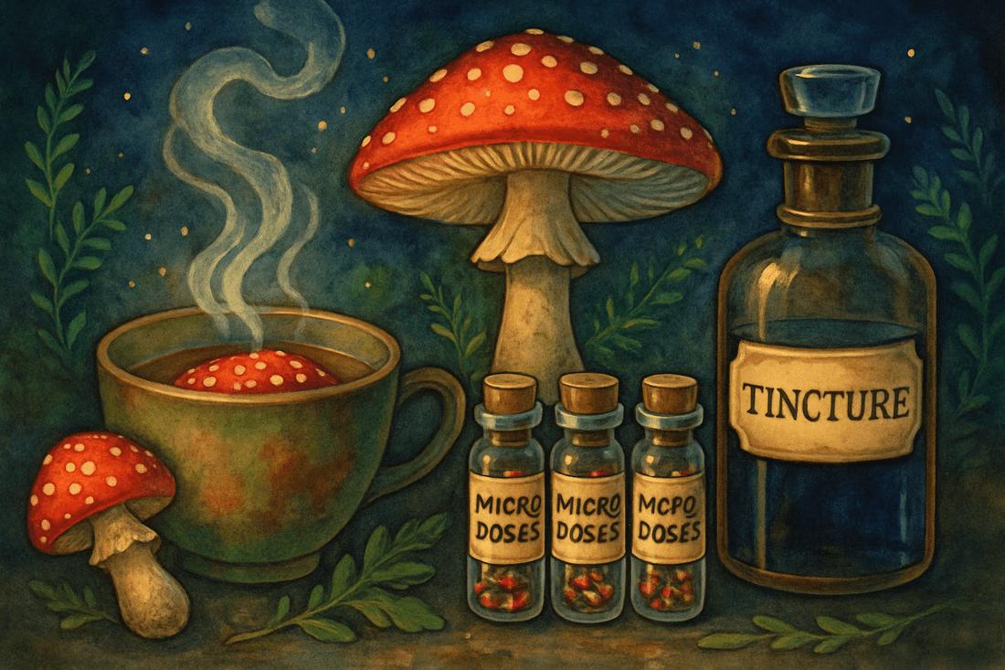 Beyond the Cap: Creative & Effective Amanita Muscaria Preparation Methods - Amanita Store