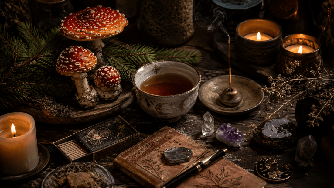Jenseits des Schleiers: Der ätherische Charme des Fliegenpilzes für Ihr Abendritual – Amanita Store