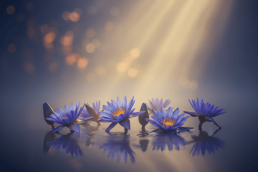 Jenseits des Schleiers: Blauer Lotus als Gateway zu Enhanced Mindfulness & Serenity - Amanita Store