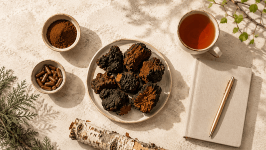 Chaga for a Balanced You: Integrating the Carpathian Mushroom into Daily Wellness - Amanita Store