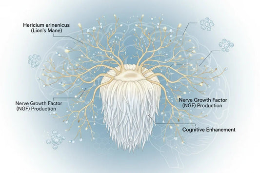 Mehr Klarheit: Wie der Löwenmähnenpilz das Nervenwachstum für optimale kognitive Fähigkeiten unterstützt – Amanita Store