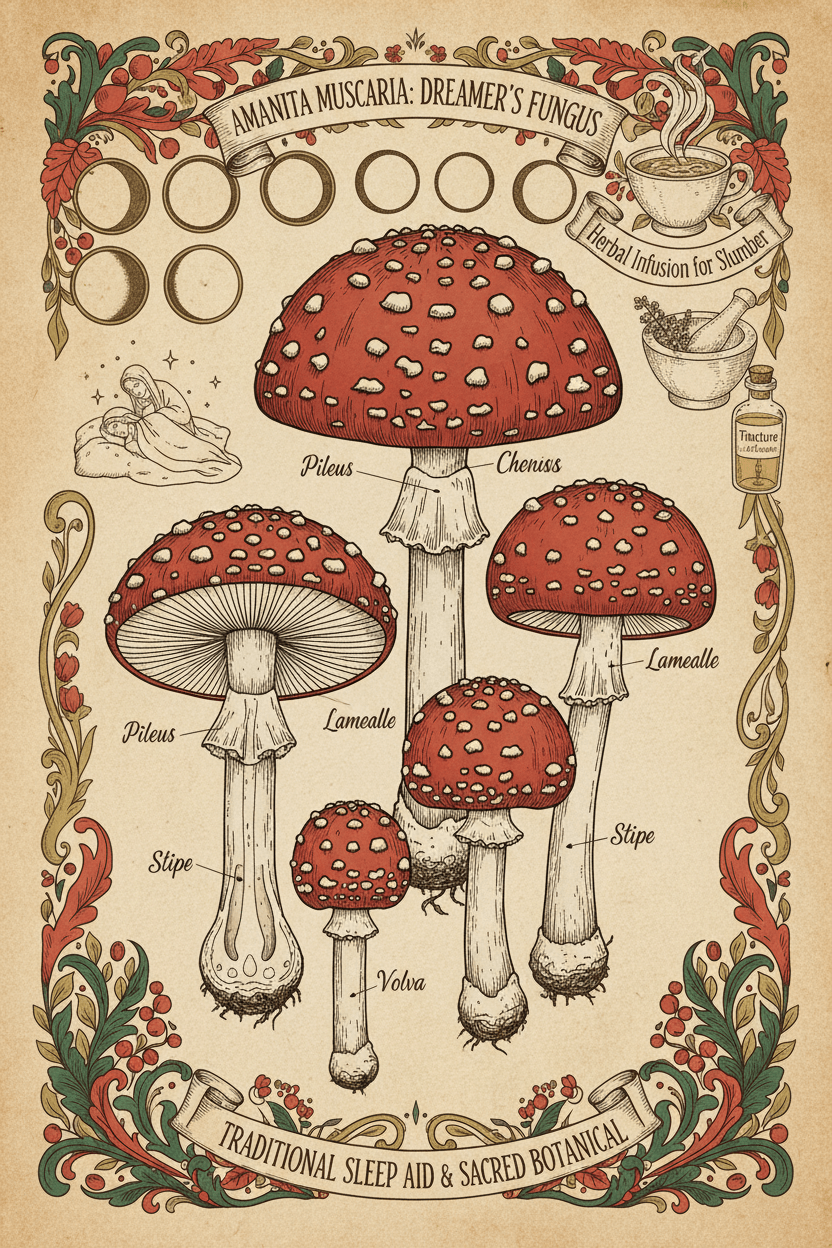 Dream Weaver: Ontgrendel rustgevende nachten met Amanita Muscaria voor een diepere slaap - Amanita Store