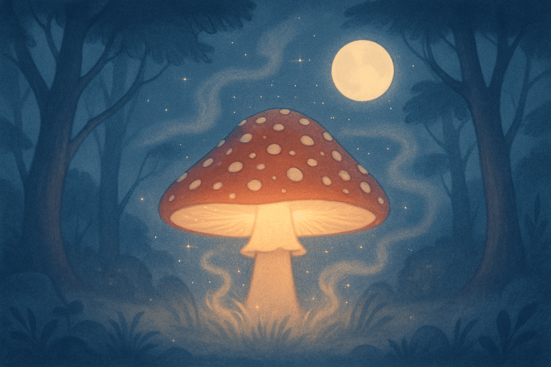 Traumweber: Das Potenzial des Fliegenpilzes (Amanita muscaria) für erholsamen Schlaf und tiefe Entspannung – Amanita Store