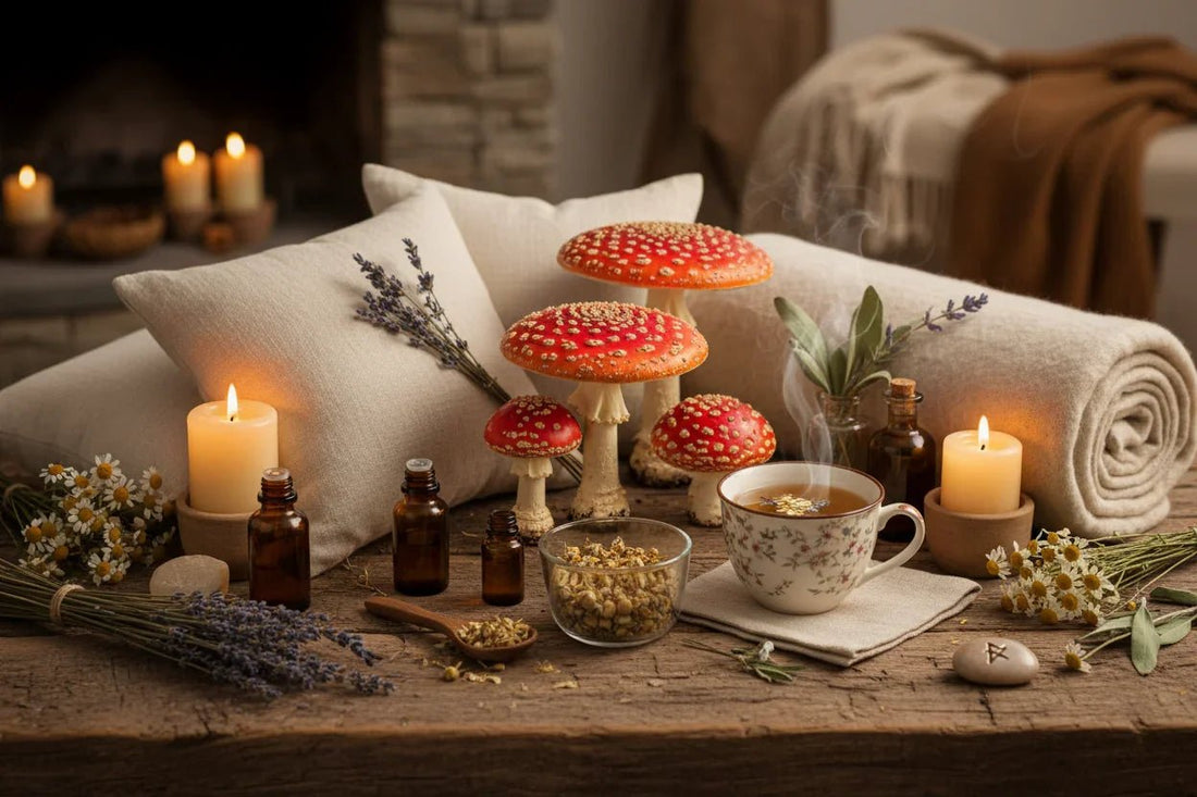 Gleiten Sie ins Traumland: Entdecken Sie das Potenzial des Fliegenpilzes (Amanita muscaria) für erholsamen Schlaf – Amanita Store