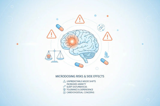 Microdosering ontdekken: risico's en bijwerkingen onthuld - Amanita Store