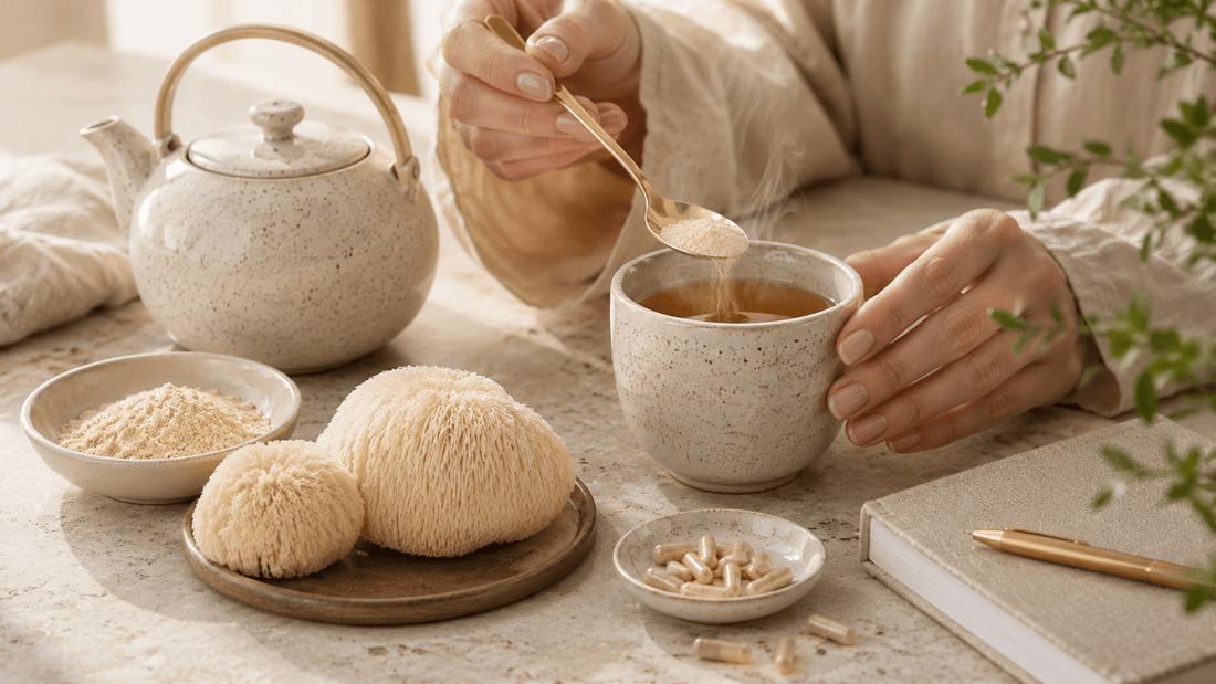 Lion's Mane for a Sharper Mind: More Than Just Memory - Amanita Store
