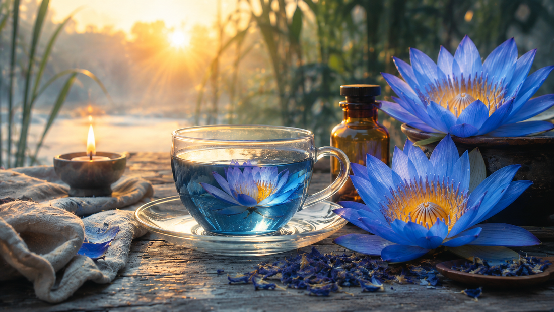 The Sacred Blossom: Unlocking the Mind-Body Benefits of Blue Lotus - Amanita Store