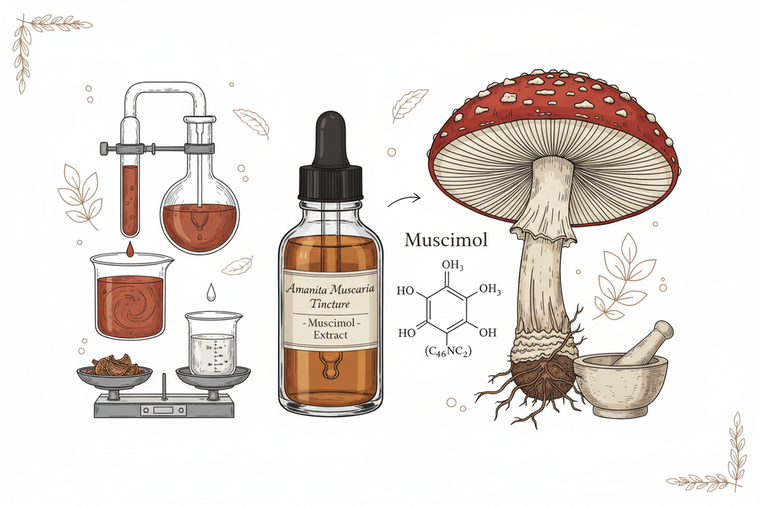 Unlocking Deep Sleep: The Science of Muscimol Extract in Amanita Muscaria Tincture