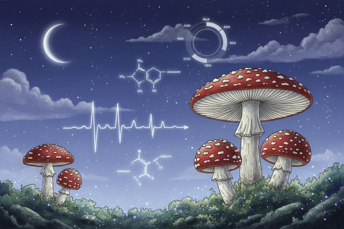 Ottieni un sonno ristoratore con il muscimolo: alla scoperta della scienza del sonno dietro l'Amanita muscaria - Amanita Store