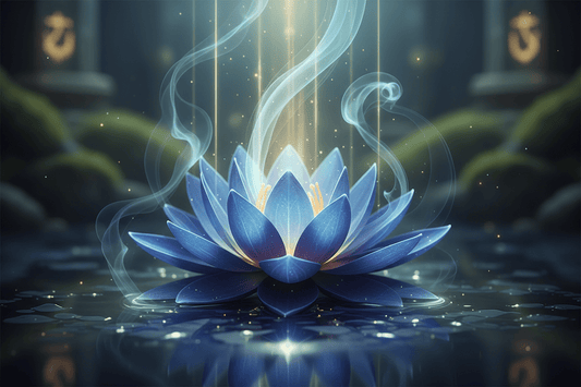 Avslöjar den blå lotusens mystik: En resa till stillhet och fördjupade drömmar - Amanita Store
