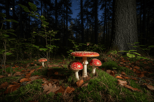 Enthüllung der Nacht Embrace: Fliegenpilz für tieferen Schlaf und Entspannung - Amanita Store