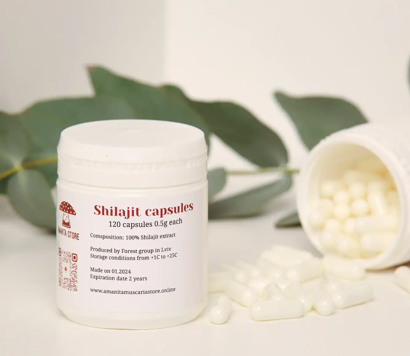 Shilajit-Kapseln