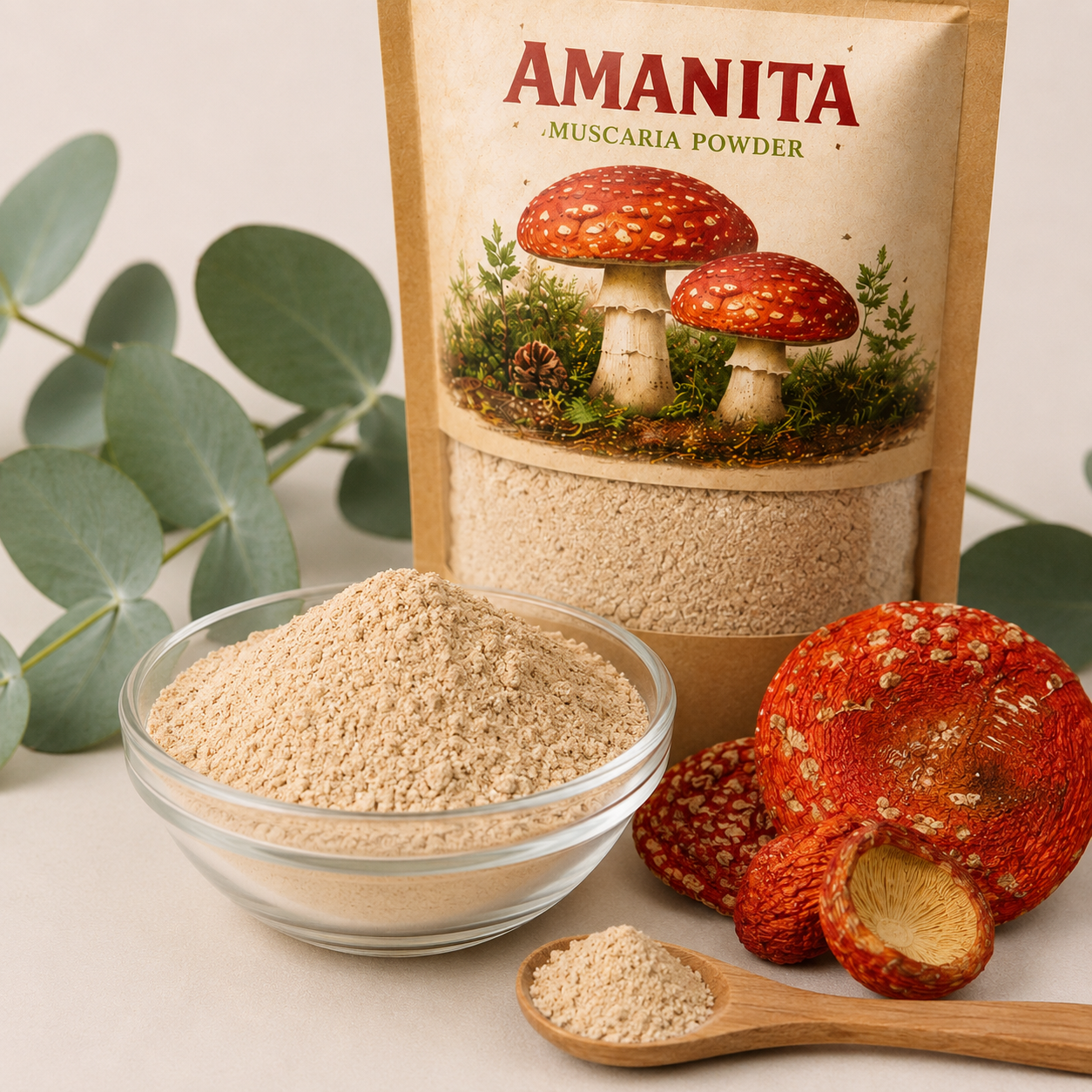 Amanita Muscaria Powder – Premium Fly Agaric Mushroom Extract