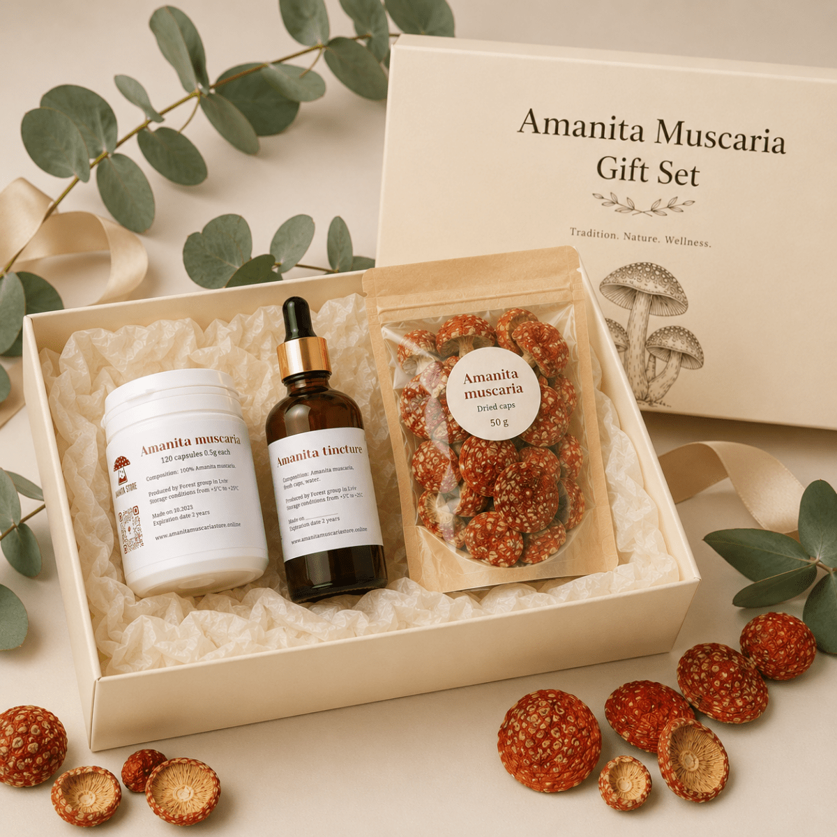 Love Fly Gift Box — Amanita muscaria Gift Set - Amanita Store