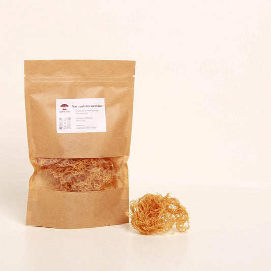 Algas marinhas orgânicas (musgo irlandês).