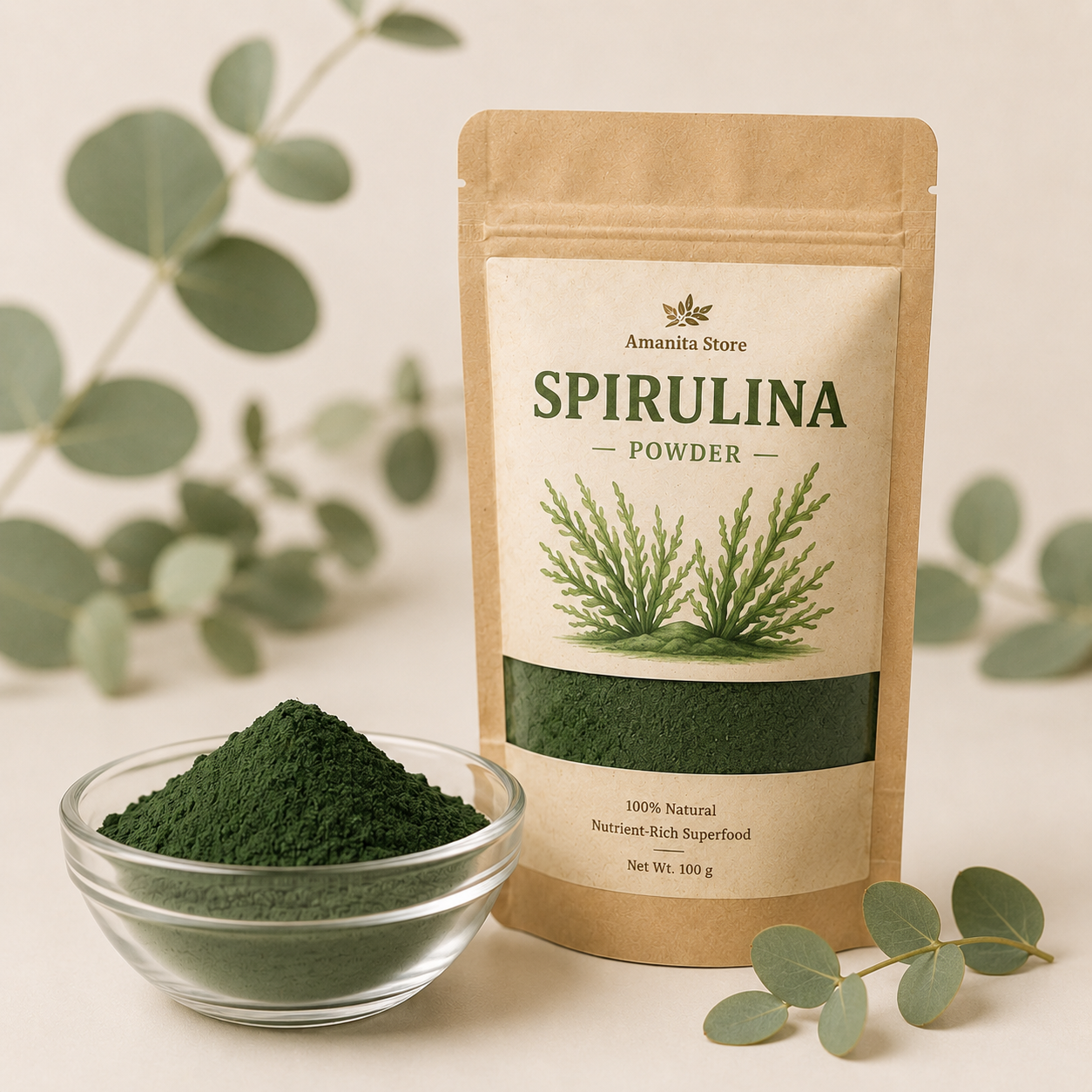 Organic Spirulina Powder