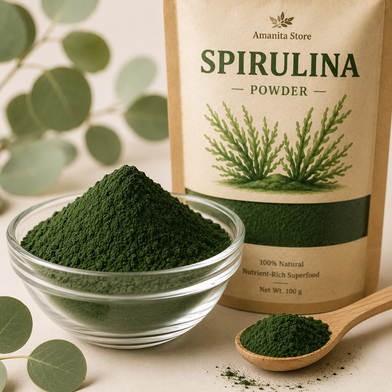 Organic Spirulina Powder